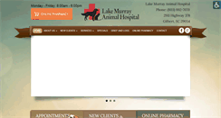 Desktop Screenshot of lakemurrayvet.net